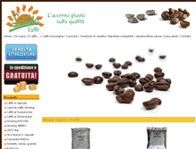 Tablet Screenshot of caffesolito.com